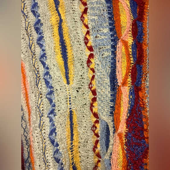 Vintage Early 1990s COOGI Australia Textured Knit Sweater - Picture 5 of 14